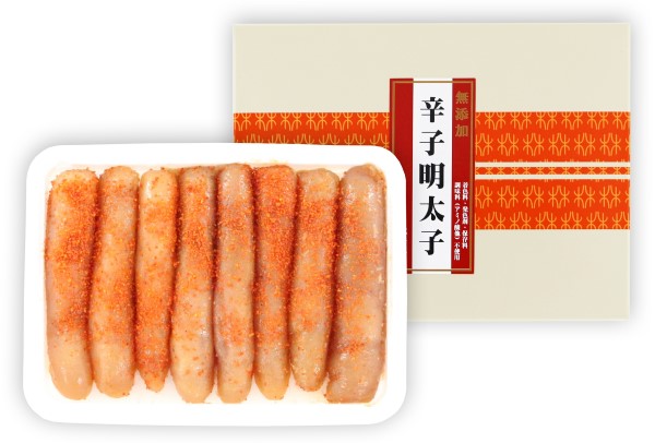 【産地取り寄せ商品】林商店 化学調味料無添加・無着色 辛子明太子(北海道産たらこ100%使用)(送料別)(n)