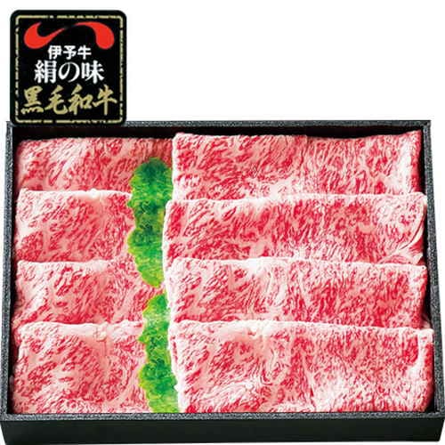 【産地取り寄せ商品】うす切り (肩ロース 450g) 伊予牛 絹の味 黒毛和牛 (株)ビージョイ（送料別）(n)
