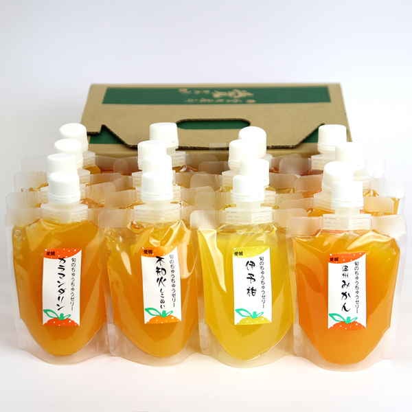 ◆【産地取り寄せ商品】ちゅうちゅうゼリー 16個入り（送料別）