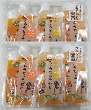 みきゃん ちゅうちゅうゼリー 6個入り（送料別）