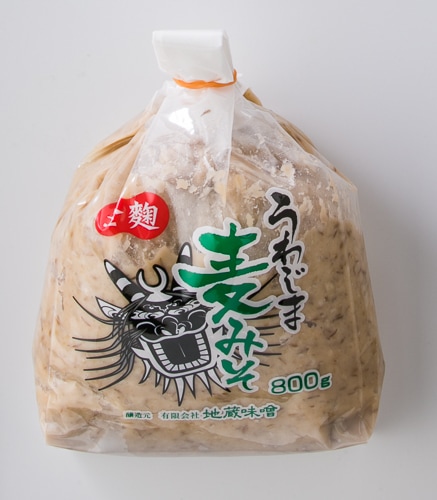 地蔵味噌 うわじま麦みそ 800g(送料別)(n)