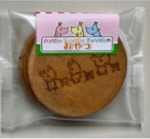 FUJI フジ オリジナルキャラクター 煎餅(ショッピング） 4枚入り×5袋（送料別）(n)