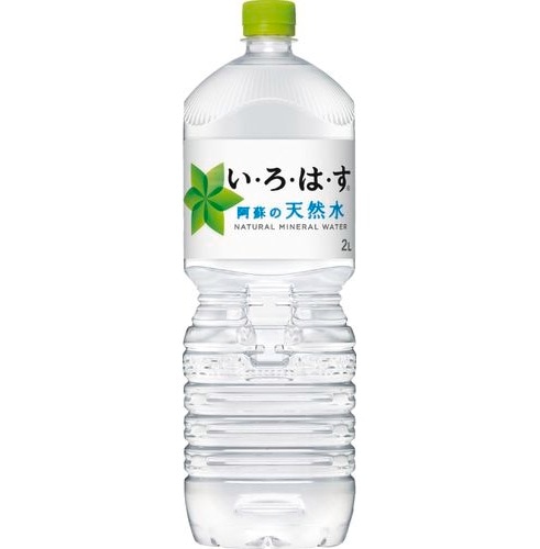 【送料込み※一部地域除く】コカ・コーラ　い・ろ・は・す天然水 ２Ｌ まとめ買い(×6)｜4902102113625