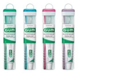 【限定クーポン対象商品】【６個セット】 サンスター ＧＵＭトラベルセット ふつう（送料別）(n)