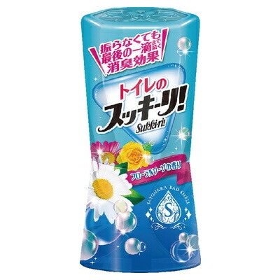 【限定クーポン対象商品】3個 セット アース製薬 トイレのスッキーリ！フローラルソープ 400ml（送料別）(n)