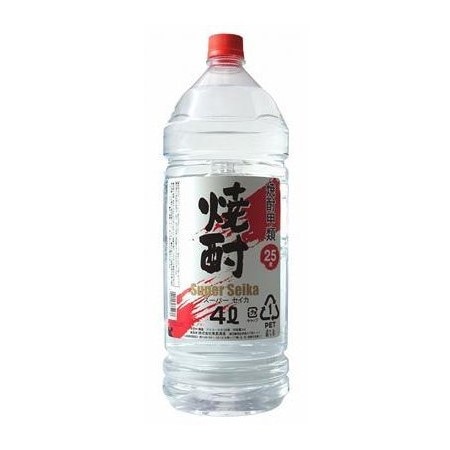 (2本売り）東亜酒造 スーパーセイカ25°甲 4000ml まとめ買い(×2) （送料別）(n)