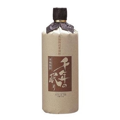 (2本売り）篠崎 千年の眠り 熟成麦焼酎40° 720ml まとめ買い(×2) （送料別）(n)