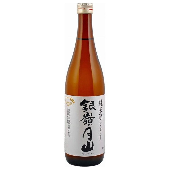 (2本売り）銀嶺月山 純米酒 720ml まとめ買い(×2) （送料別）(n)