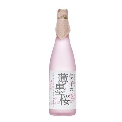 (2本売り）水口酒造 仁喜多津 伊予の薄墨桜 純米酒 720ml まとめ買い(×2) （送料別）(n)