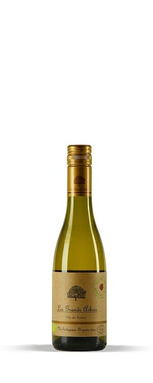 (2本売り）日酒販 レ グランザルブル オーガニック 白 375ml まとめ買い(×2) （送料別）(n)