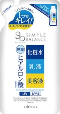 (5個売り）ウテナ シンプルバランスモイストUV 替え 200ml（送料別）(n)