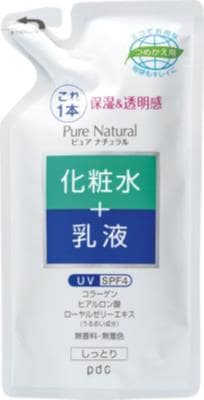 (5個売り)pdc ピュアナチュラルエッセンスローションUV替 200ml(送料別)(n)