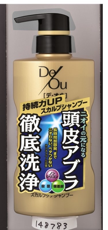 (4個売り）ロート製薬 デオウ薬用スカルプケアシャンプー 400ml（送料別）(n)