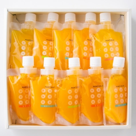 【産地取り寄せ商品】愛媛県産 飲むゼリー 10個セット ワッフルアトリエ ムエル | ワッフル わっふる むえる 愛媛県 道後(n)