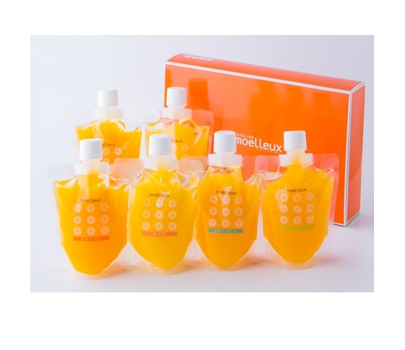 【産地取り寄せ商品】愛媛県産 飲むゼリー 6個セット ワッフルアトリエ ムエル | ワッフル わっふる むえる 愛媛県 道後（送料別）(n)