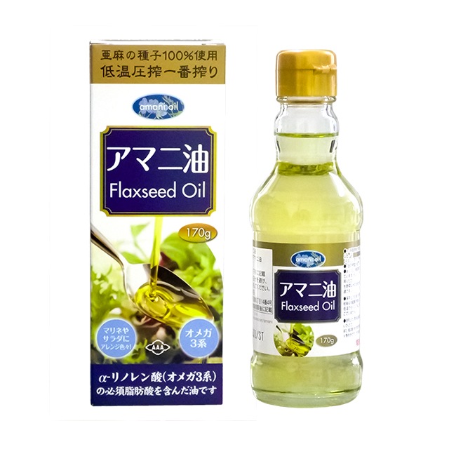 ◆朝日 アマニ油 170g まとめ買い(×6)|4560132322167(tc)(007392)