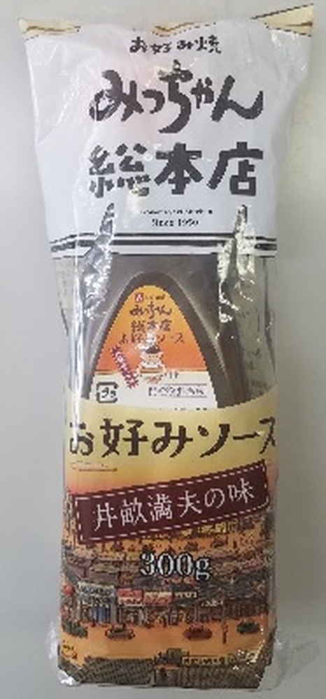 【みっちゃん】 みっちゃん お好みソース 300g まとめ買い(×12)（送料別）(n