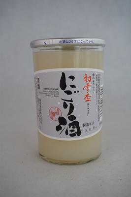 協和酒造 初雪盃にごりカップ 180ml まとめ買い(×5)(送料別)(n)
