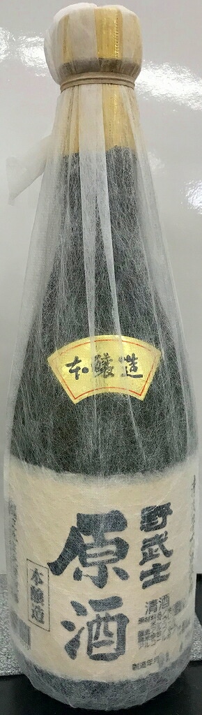 正木正光酒造場 野武士 原酒 720ml(送料別)(n)
