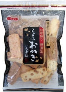 北越 お得盛りミックスおかきサラダ味 150g まとめ買い(×12)（送料別）(n)