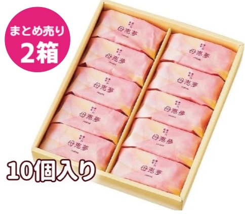 ◆【2箱売り】ベビー母恵夢 箱10個入(×2箱)| ポエム 母恵夢（送料別）(n)
