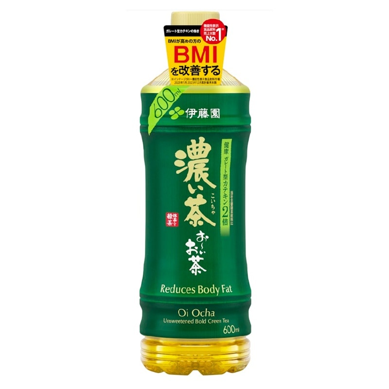 ◆【送料込み※一部地域除く】伊藤園 おーいお茶濃い茶 600ml まとめ買い(×24)