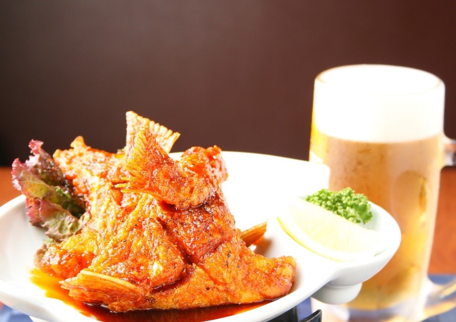 【産地取り寄せ商品】鯛の鯛 (6個セット) 「鯛のカマ唐揚げ」を美味しさそのまま (ファインフードシステム) わびすけ (送料別)(n)