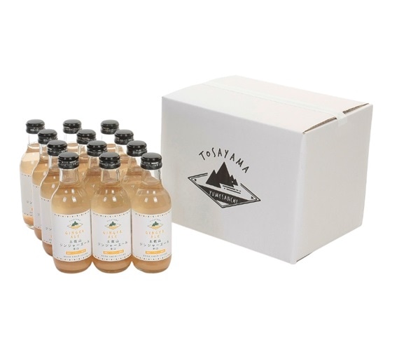 【産地取り寄せ商品】土佐山ジンジャーエール 辛口 12本 セット(夢産地とさやま)(n)
