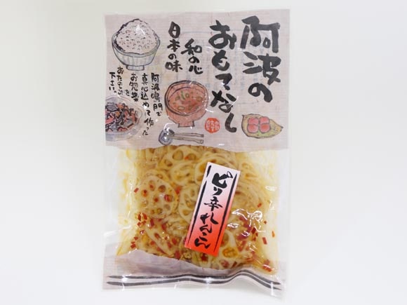 【限定クーポン対象商品】【産地取り寄せ商品】ピリ辛れんこん 110g×3袋 (仲野産業)(n)