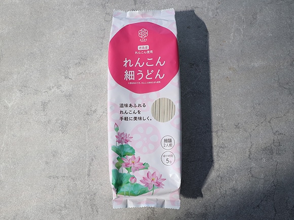 【産地取り寄せ商品】れんこん細うどん 200g×3P (仲野産業)(n)