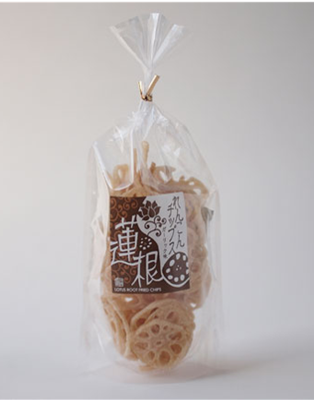 【産地取り寄せ商品】れんこんチップス ガーリック味 50g×3袋 (仲野産業)(n)