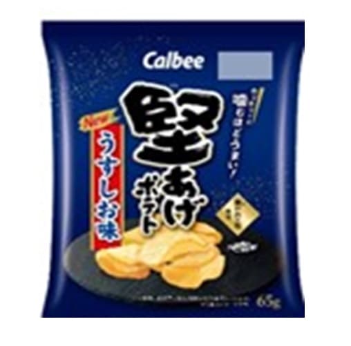カルビー 堅あげポテトうすしお味 65g まとめ買い(×12)(送料別)(n)