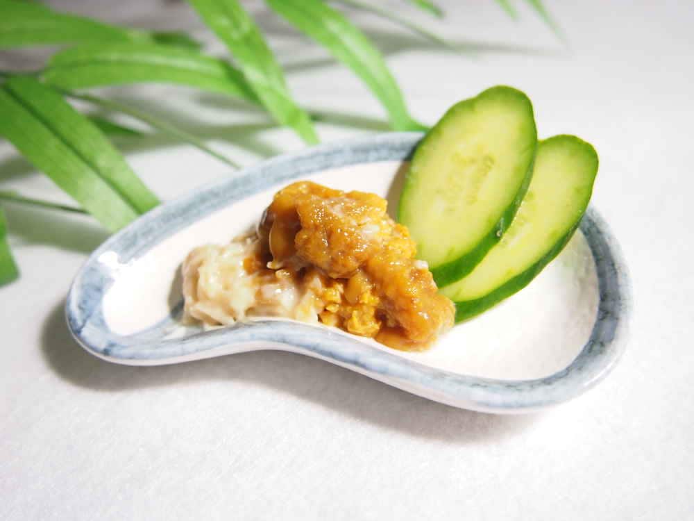 【産地取り寄せ商品】うにの粕漬け 45g×3瓶 林商店 （送料別）(n)