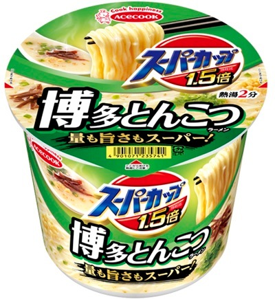 エースコック SC1.5倍 とんこつラーメン 111g まとめ買い(×12)(送料別)(n)