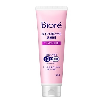 6個 セット 花王 ビオレメイクも落とせる洗顔料 つるすべ美肌 210g（送料別）(n)