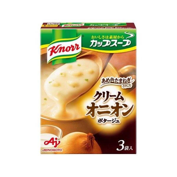 味の素 カップスープクリームオニオンポタージ 53.7g まとめ買い(×10)（送料別）(n)
