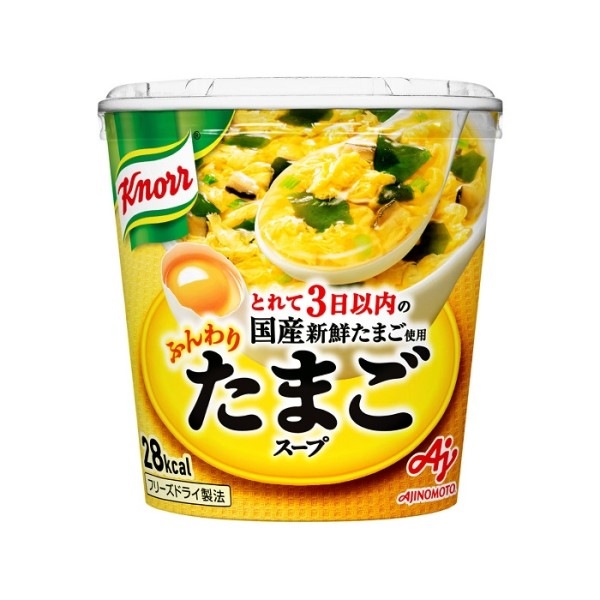 味の素 クノール ふんわりたまごスープ 容器入 1食 まとめ買い(×6)（送料別）(n)
