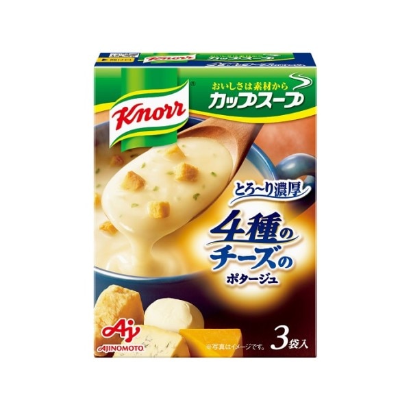 味の素 カップスープ チーズの濃厚ポタージュ 55.2g まとめ買い(×10)(送料別)(n)
