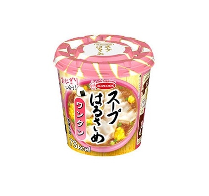 エースコック スープはるさめ ワンタン 22g まとめ買い(×6)(送料別)(n)