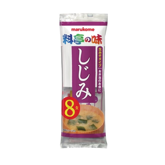 マルコメ 生みそ汁料亭の味しじみ 8食 152g まとめ買い(×12)（送料別）(n)