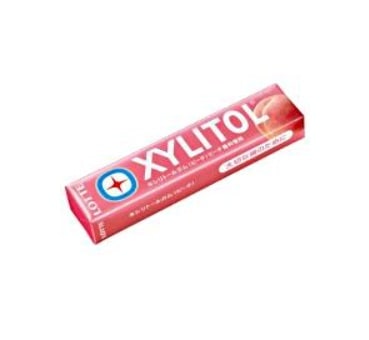 ◆ロッテ キシリトールガムピーチ 14粒入 まとめ買い(×20)(送料別)(n)