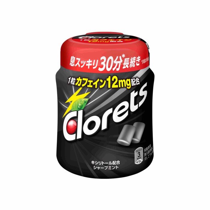 モンデリーズ クロレッツXPシャープミントボトル 140g まとめ買い(×6)(送料別)(n)