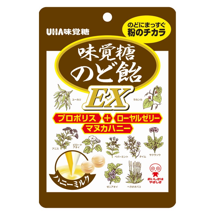 味覚糖 のど飴EX(袋) 90g まとめ買い(×6)（送料別）(n)