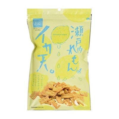 まるか 瀬戸内れもん味イカ天 65g まとめ買い(×12)（送料別）(n)