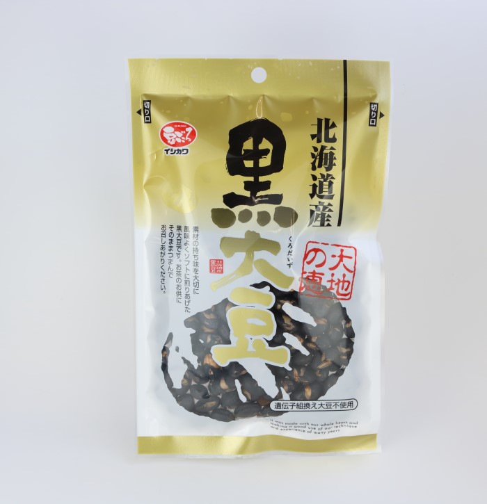 イシカワ 煎り黒大豆 60g まとめ買い(×10)(送料別)(n)