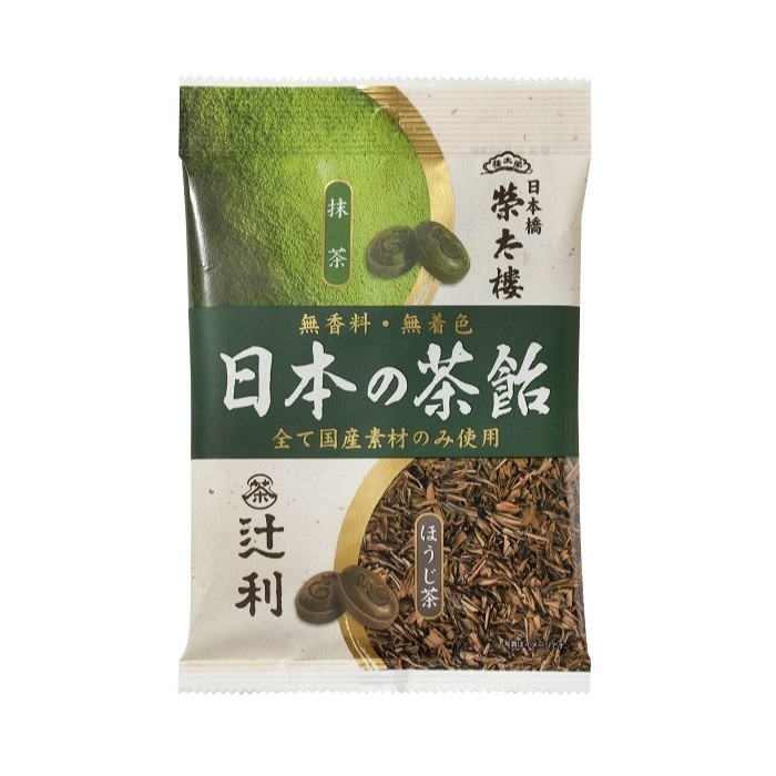 【限定クーポン対象商品】◆榮太樓 日本の茶飴 80g まとめ買い(×6)(送料別)(n)