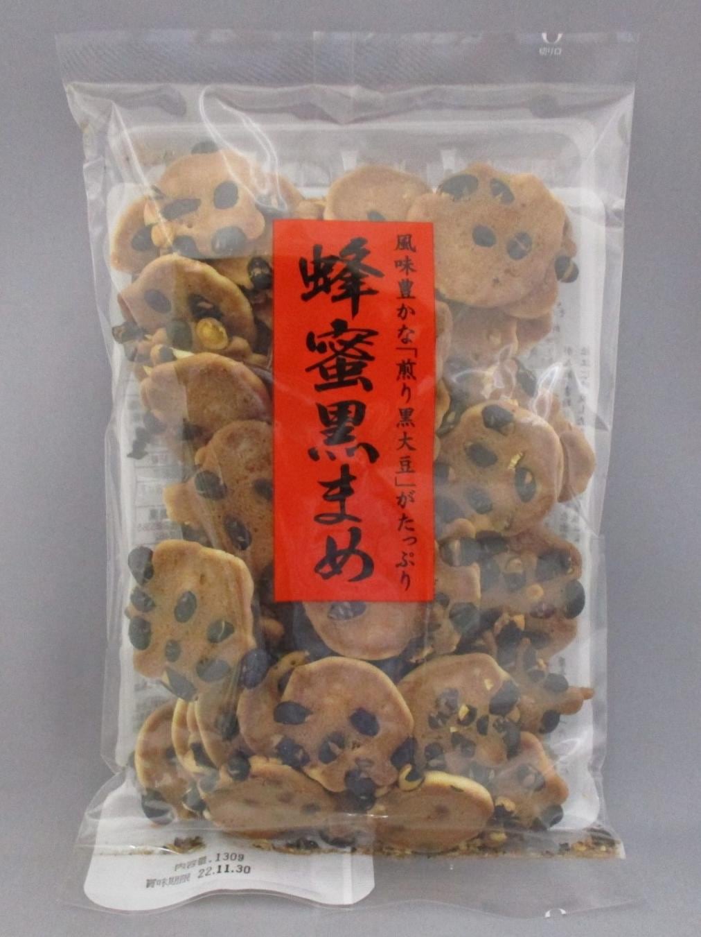 松崎 蜂蜜黒まめ 130g まとめ買い(×12)(送料別)(n)