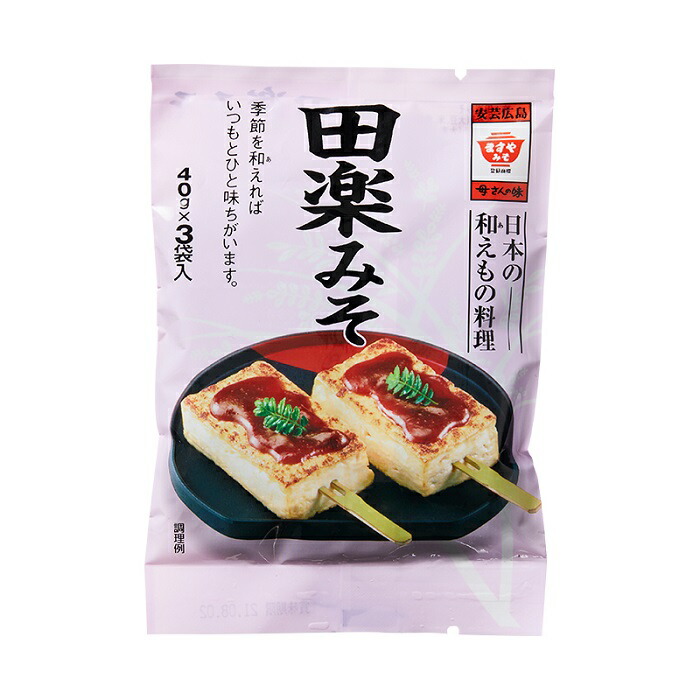 ますやみそ 田楽みそ 40g×3袋入り まとめ買い(×6)|4902826101823