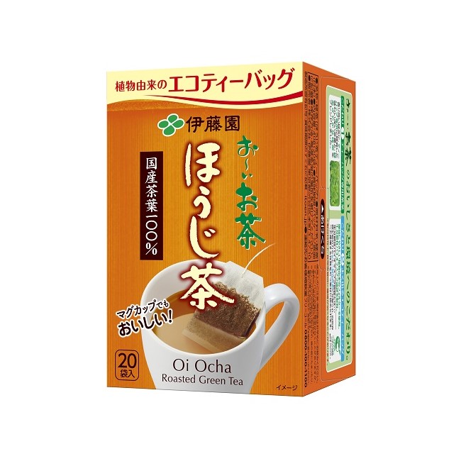 伊藤園 おーいお茶エコティーバックほうじ茶 1.8g×20 まとめ買い(×5)（送料別）(n)
