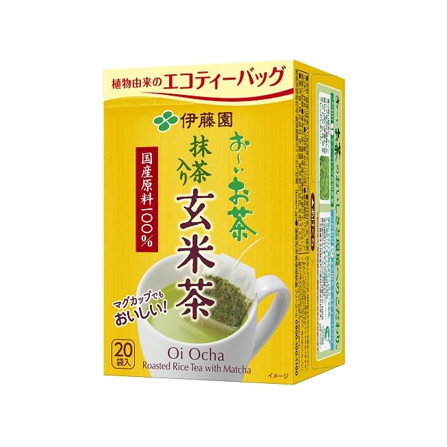 伊藤園 おーいお茶エコティーバック玄米茶 1.9g×20 まとめ買い(×5)（送料別）(n)